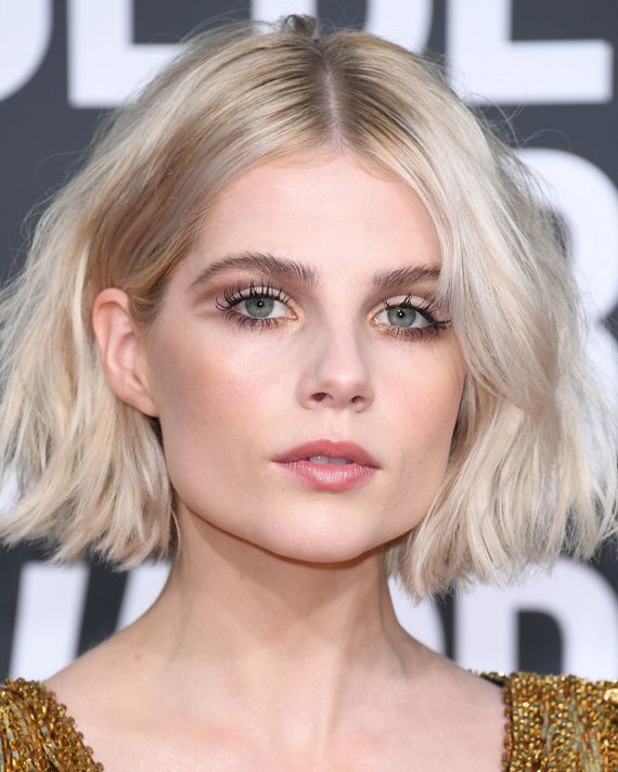 Actress Lucy Boynton Had the Best Red Carpet Beauty Looks