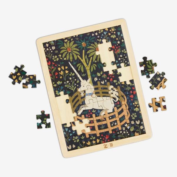 Unicorn in a Garden Puzzle