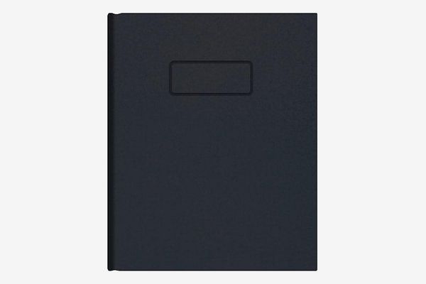 A4 Ruled Lined Black Hardback Notebook Soft Feel Journal Diary Collins Legacy 