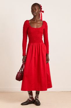 wedding dress off shoulder long sleeve Lace Appliques Satin Wedding Dress Long Sleeves Off Shoulder