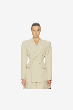 Helsa The Double Breasted S Curve Jacket