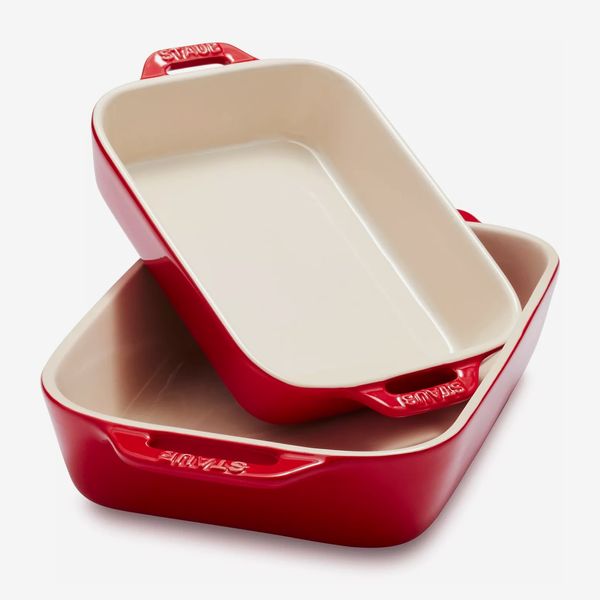 Staub Stoneware Rectangular Baking Dish Set