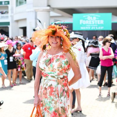 Kentucky Derby Street Style: Peacock Plumage and Bow Ties