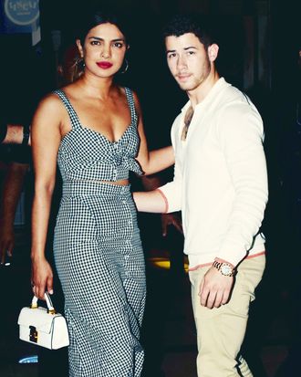 Priyanka Chopra and Nick Jonas.