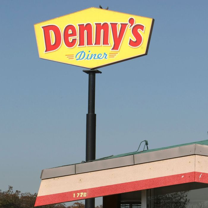 It won't even look like this, swears Denny's.