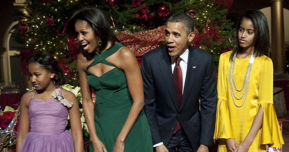 Michelle Obama’s Looking Festive