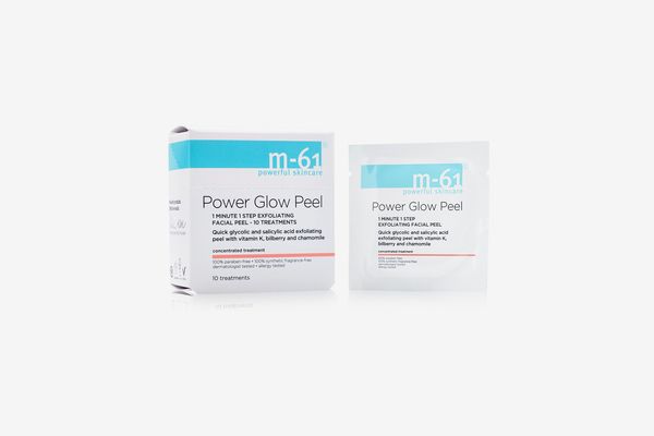 m-61 by Bluemercury PowerGlow Peel 1-Minute 1-Step Exfoliating Facial Peel — 10 Treatments