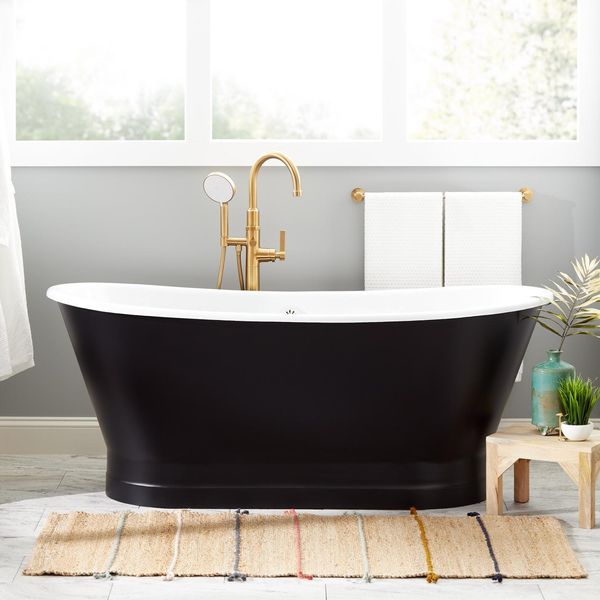 Kateryn Bateau Cast Iron Skirted Tub