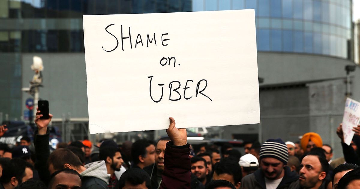 Why Uber Was This Weekend’s Tech Punching Bag