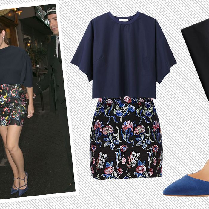 How to Get Emma Watson's Casual Evening Look