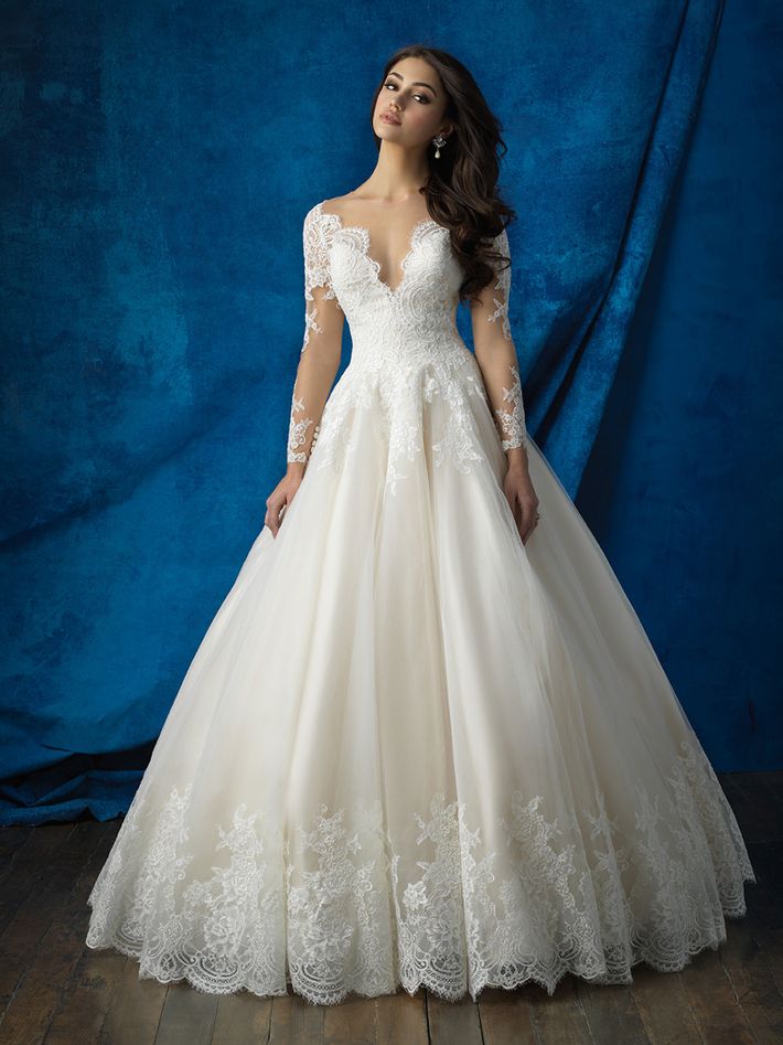 23 Elegant LongSleeve Wedding Dresses for Winter Weddings
