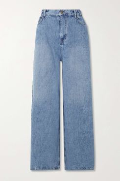 Frankie Shop Sasha High-rise Wide-leg Jeans