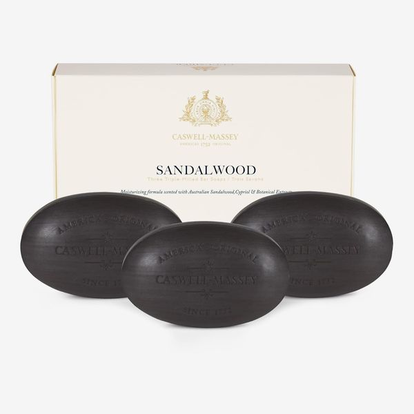 Caswell-Massey Sandalwood Bar Soap - 3-Soap Set