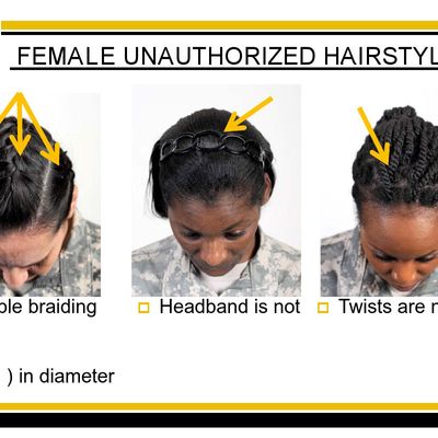 Do you think it is sexism that female soldiers are allowed to wear long hair,  but male soldiers are forced to wear their hair short? - Quora