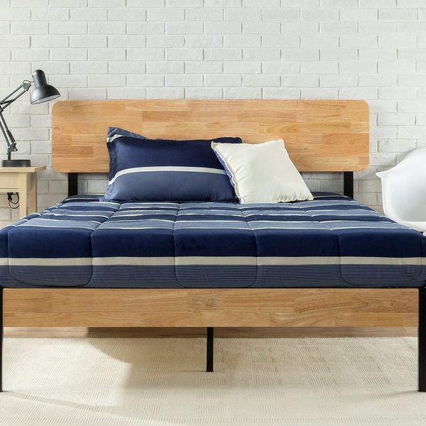 Featured image of post Wood Bed Frame Queen With Headboard