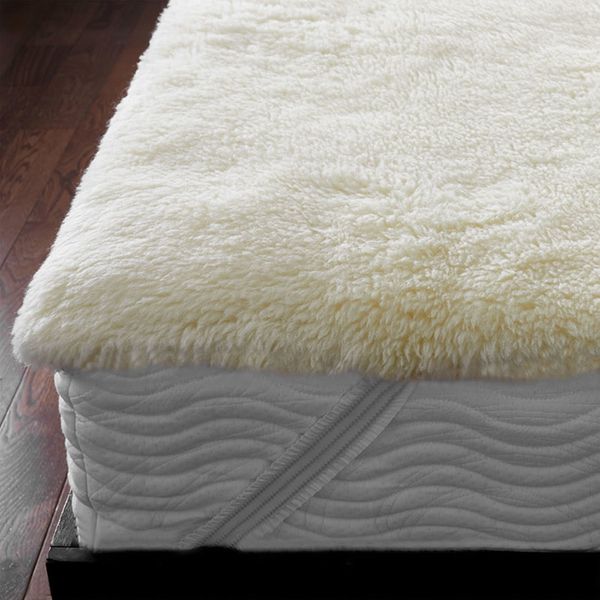 Legends Hotel Wool Mattress Pad - Natural - Queen