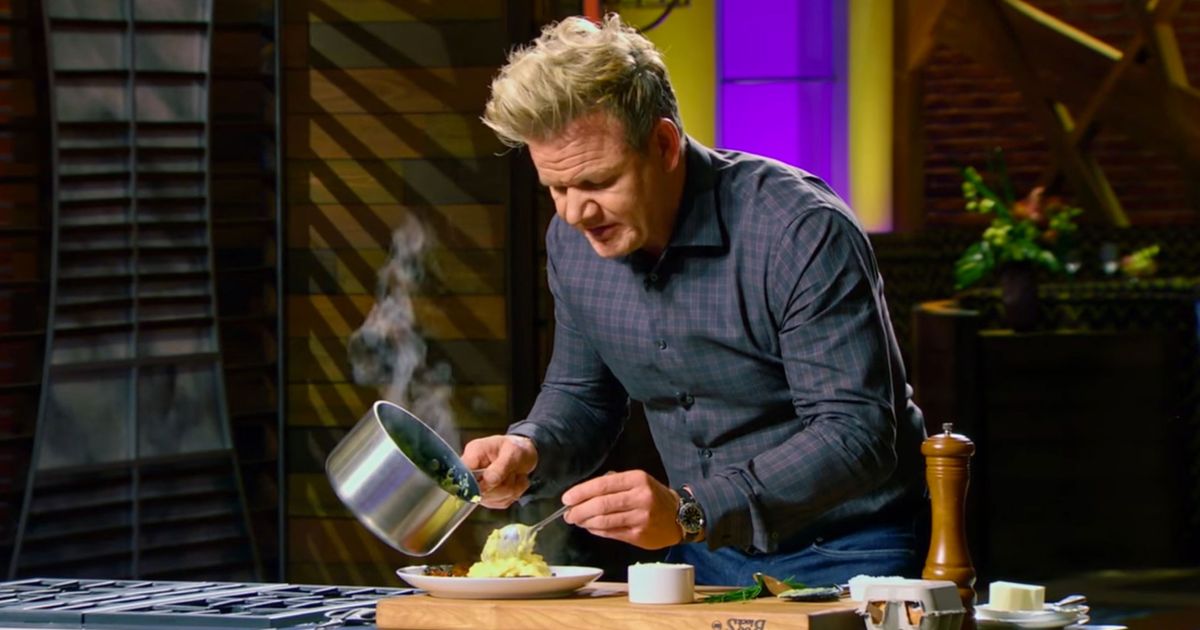 Watch Gordon Ramsay Cook Scrambled Eggs Over and Over Again