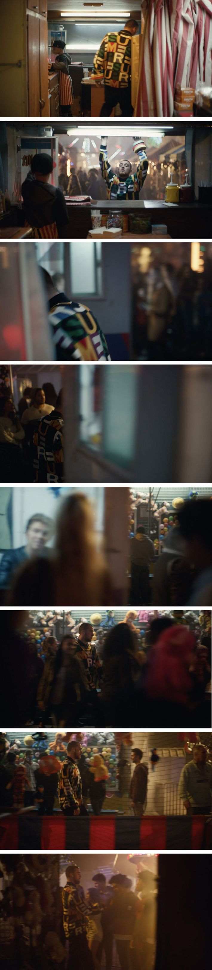 The first half of the carnival tracking shot.