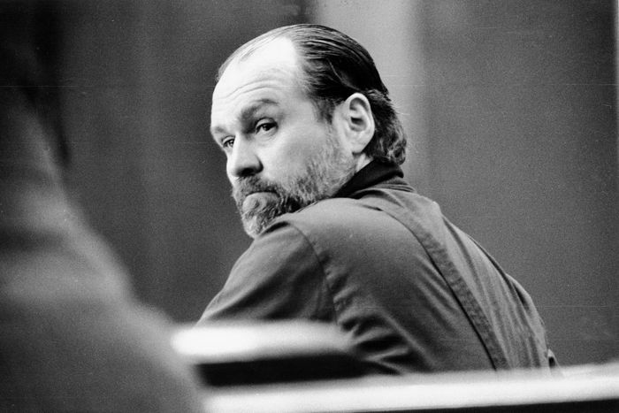 Carl Andre in court.