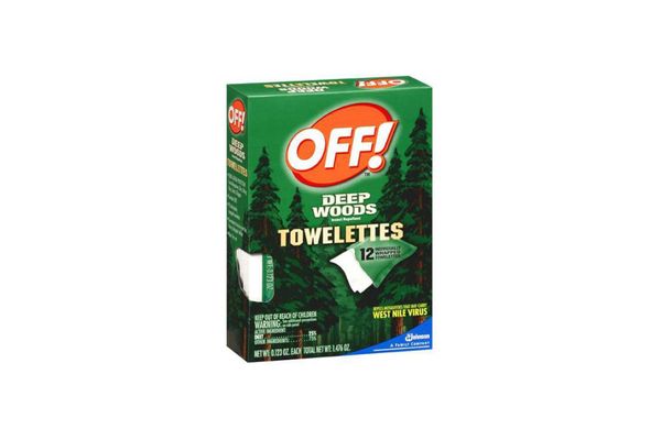 Off! Deep Woods Towelettes, 12 Towelettes