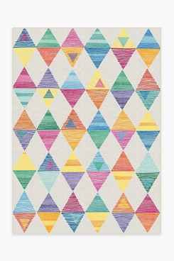 Ruggable Ziggy Multicolor Rug, 5'x7'