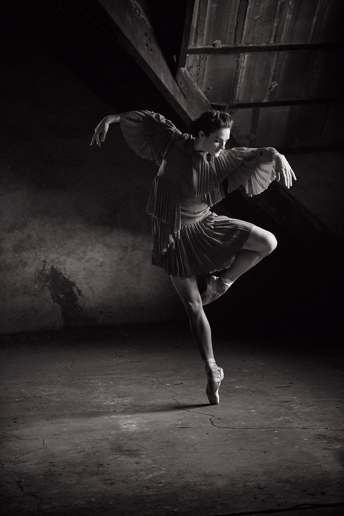 New York City Ballet Dancers, Captured Offstage