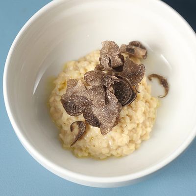 Café Clover opens tonight with this unique take on truffled risotto.