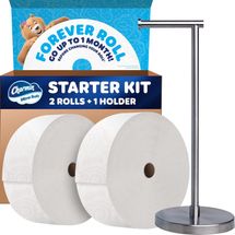 Charmin Toilet Paper Ultra Soft, Forever Roll Starter Kit