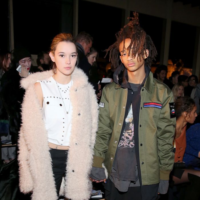 Sarah Snyder and Jaden Smith.