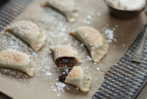 Dessert pierogi.