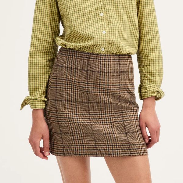 Madewell A-line Mini Skirt