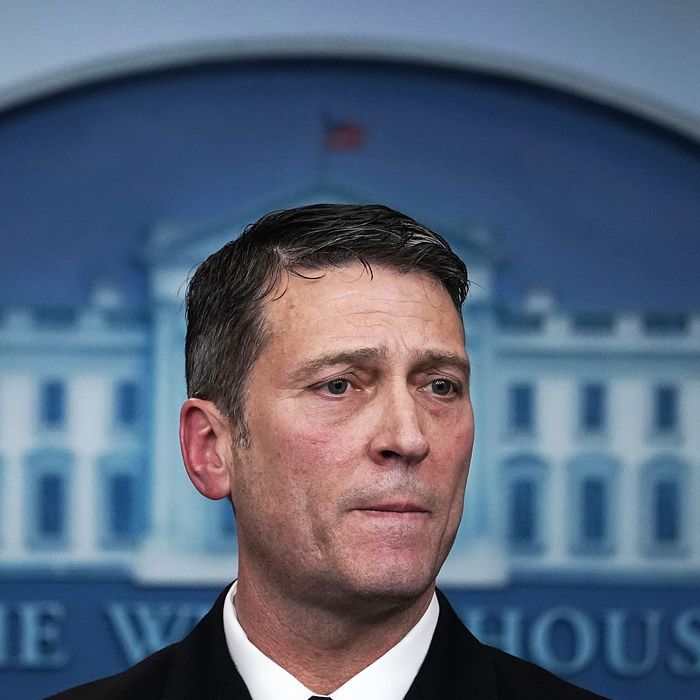 Ronny Jackson Harassed Staff, Drank as WH Doctor: Report