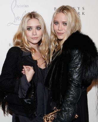 Ashley and Mary-Kate Olsen.