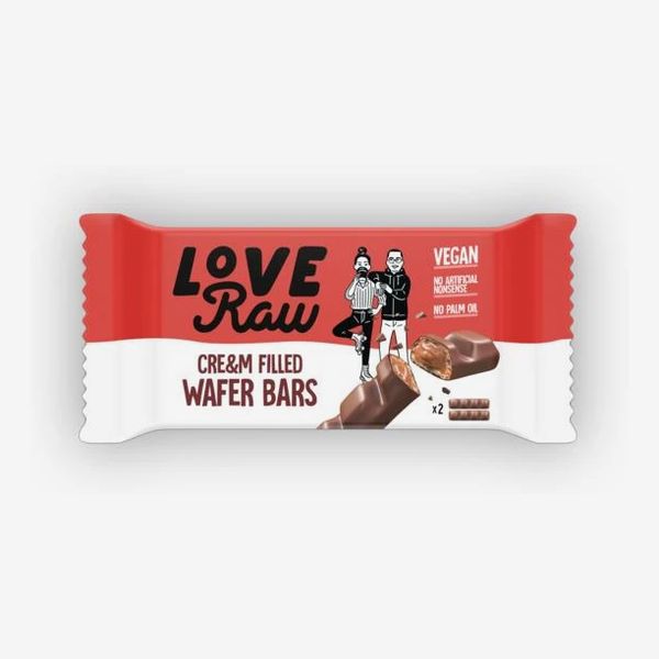 Love Raw Cre&m Filled Wafer Bars