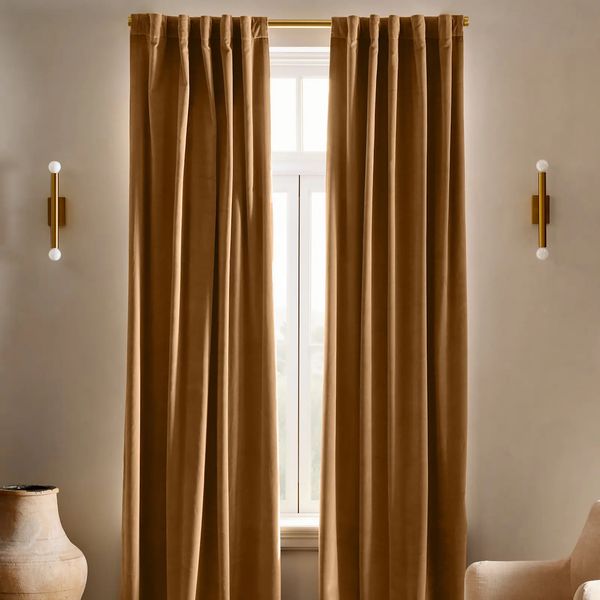 Quince Cotton Velvet Curtain
