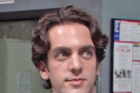 Michael's
          man-crush is the only character to really metamorphose over the years. He
          started as a cocky, cute, well-dressed temp, the stuff of covert intra-office
          e-mails and water-cooler drooling. Between BJ Novak and John Krasinski, we're
          sure a thousand fan-fics about floppy-haired boys were born.