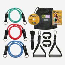 GoFit Pro Gym-in-a-Bag Round Resistance Bands