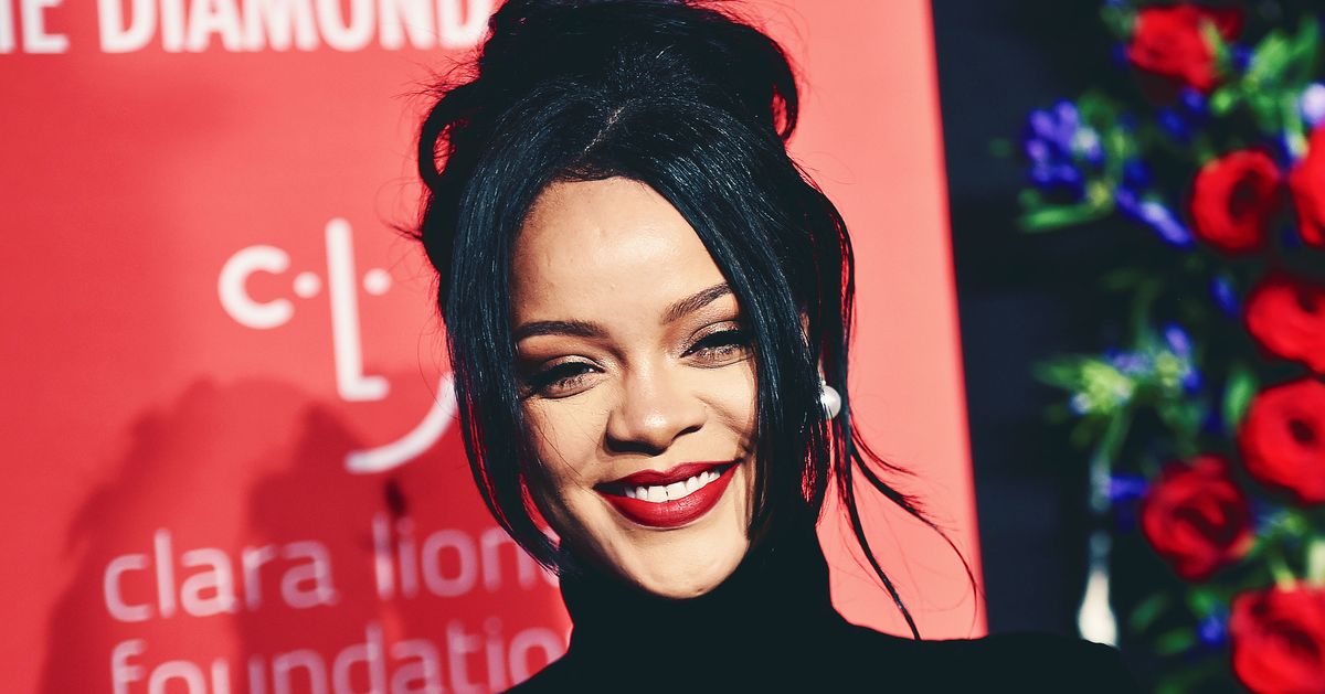 Rihanna Wore a Givenchy Couture Turtleneck to Diamond Ball