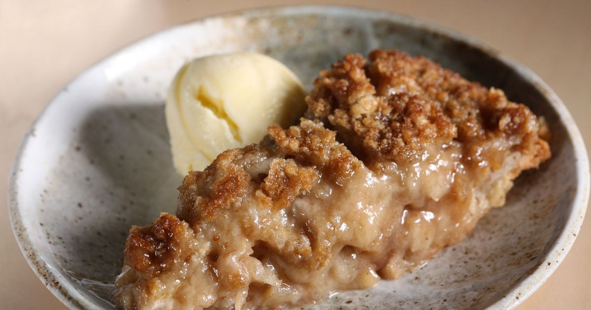 Why NYC’s Most Acclaimed New Omakase Menu Ends With Surprise Apple Pie