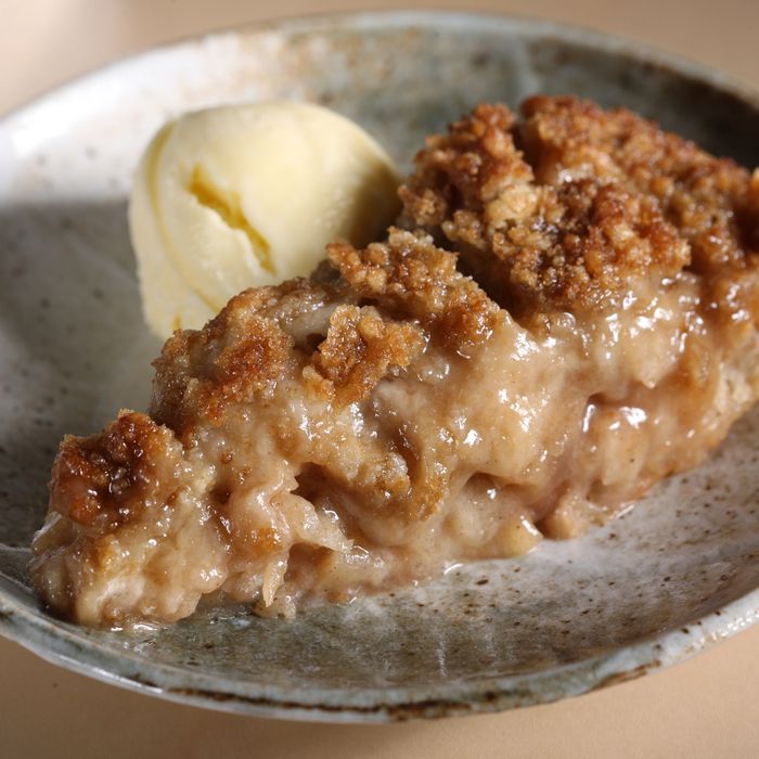 Why NYC’s Most Acclaimed New Omakase Menu Ends With Surprise Apple Pie