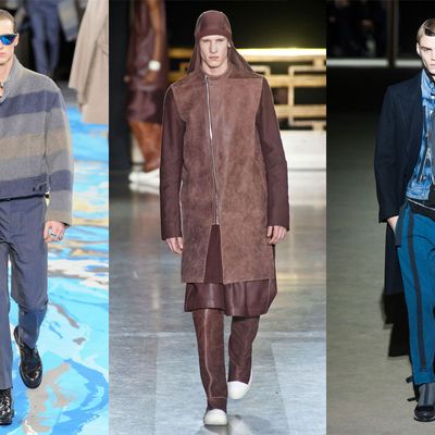 Fall Menswear: Rick Owens, Louis Vuitton, And Dries Van Noten