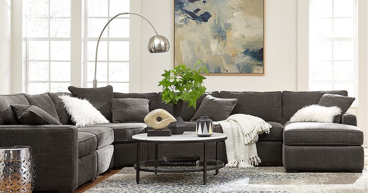 Macy S Radley Sectional Sofa Review, How Big Should My Coffee Table Be For A Sectional