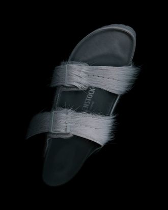 Rick owens best sale birkenstock fur