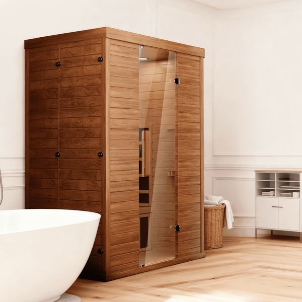 EASYHAWK 2-Person Infrared Sauna, Indoor Use