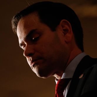 Republican presidential candidate Marco Rubio in Michigan