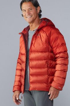 REI Co-op Stratocloud Down Hoodie, Copper Spice