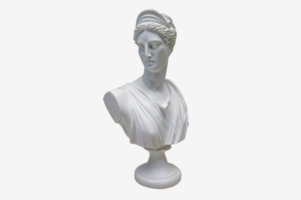 Design Toscano Diana of Versailles Marble Resin Sculptural Bust