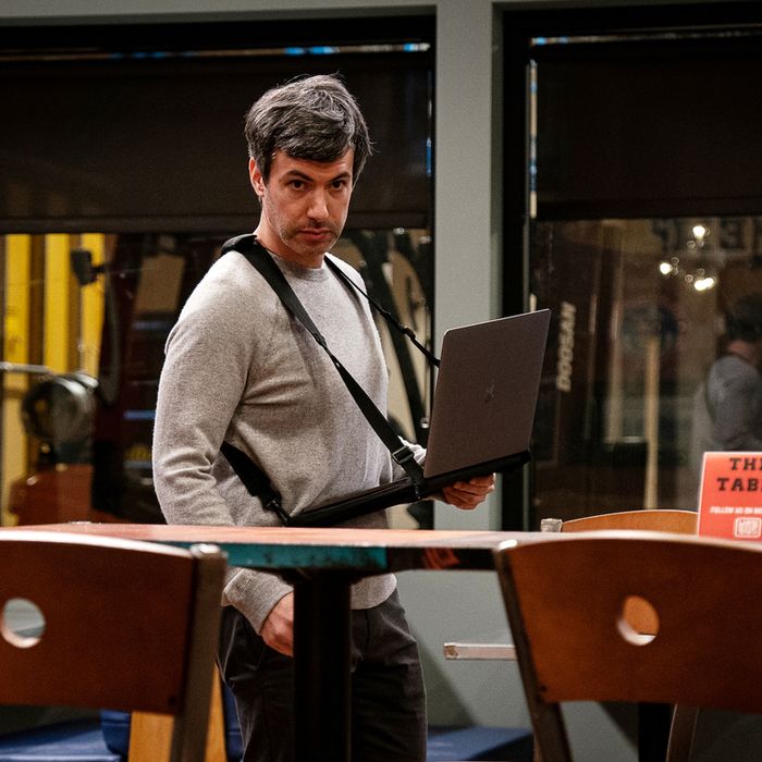 laptop harness walking desk