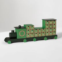 West Elm Paper Tabletop Train Advent Calendar