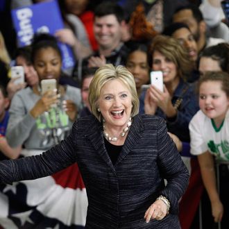 Hillary Clinton Holds Campaign Rally in Cleveland